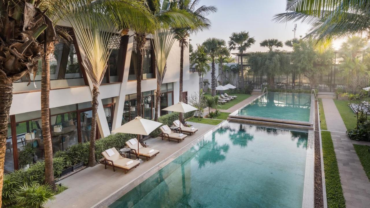 Shintana Saya La Maison シェムリアップ エクステリア 写真 The hotel's pool