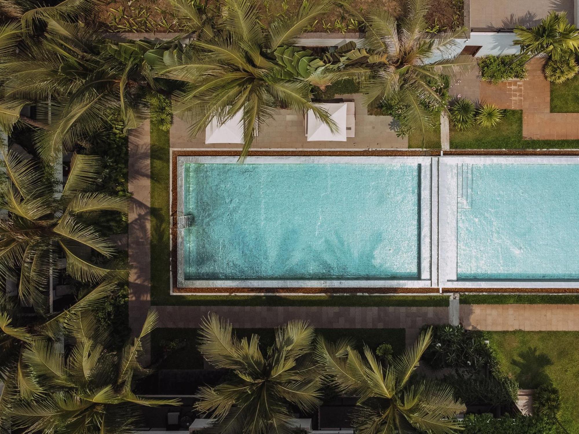 Shintana Saya La Maison シェムリアップ エクステリア 写真 Aerial view of the pool at the 2018 edition of the 10 Days of Design
